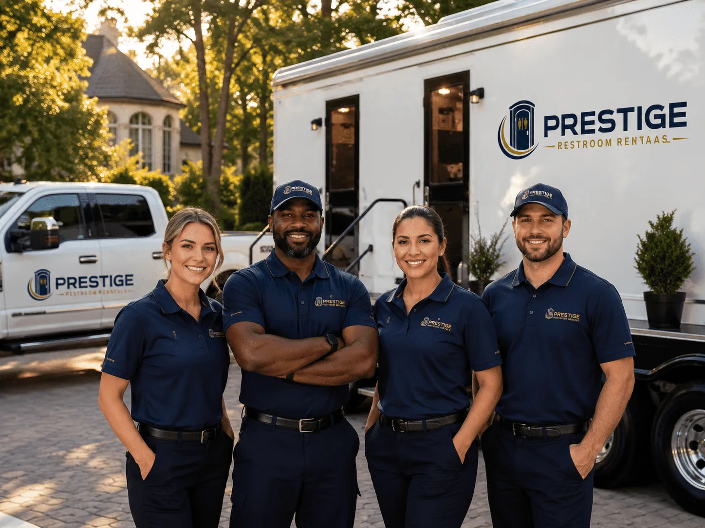 Trusted Luxury Portable Restrooms company in Saint Michael, ND